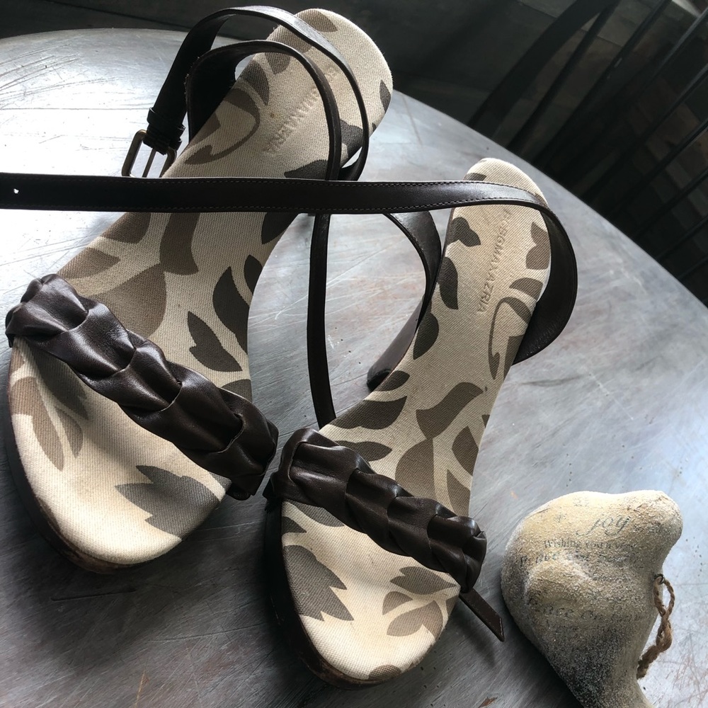 BCBG........ wedge sandals